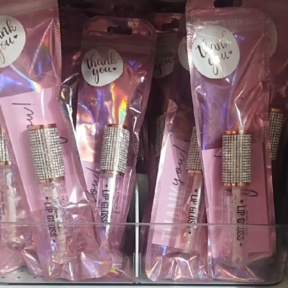 Pink Shimmer Lip Gloss